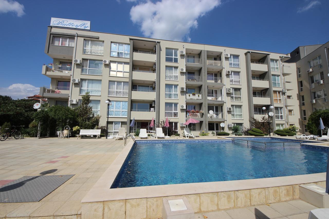 Menada Butterfly Apartment Sveti Vlas Eksteriør bilde